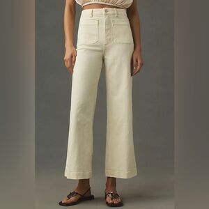Rolla's Sailor High-Rise Crop Wide-Leg Jeans